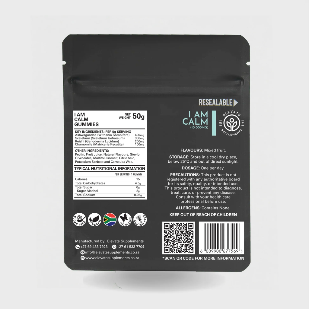 I Am Calm Gummies Back.webp