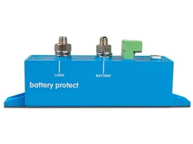 Battery Protection box. 1X 125A DC CB and 1X 125A Striker pin fuse. Fuse connected to positive terminal.