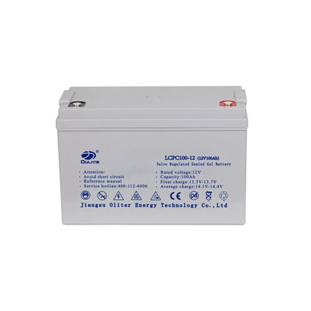 100ah 12V Deep Cycle GEL Battery - OLITER - 6 Month Warranty