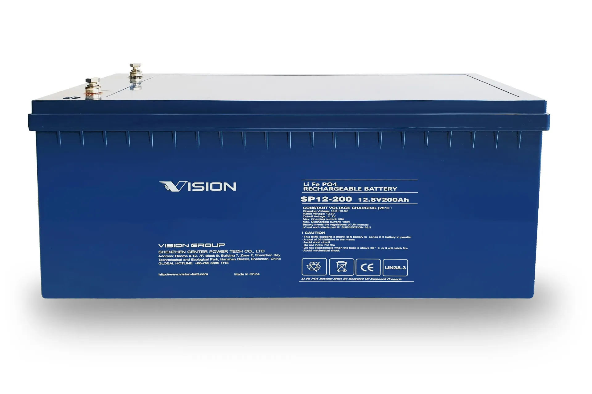 Vision 12V Lithium 200Ah ( SP12-200 )