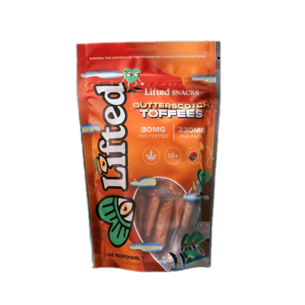 Butterscotch Toffees - 150mg (10x15mg THC)