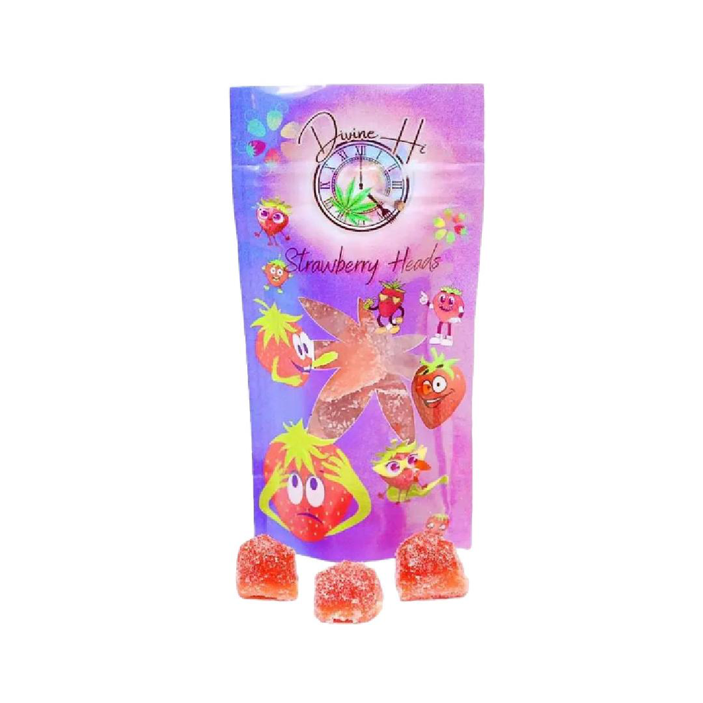 Strawberry Gummies 100mg (10x10mg) - Hybrid