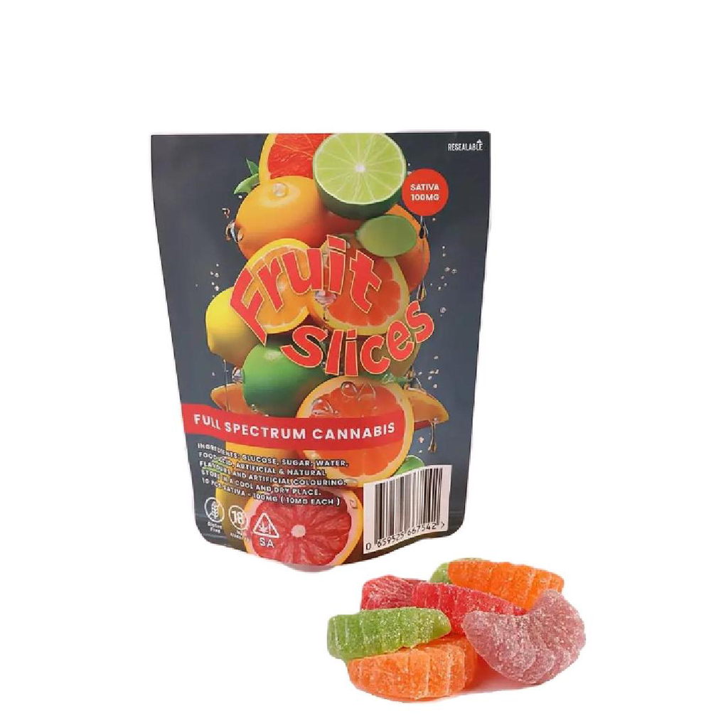 Fruit Slices 100mg (10x10mg THC) - Sativa