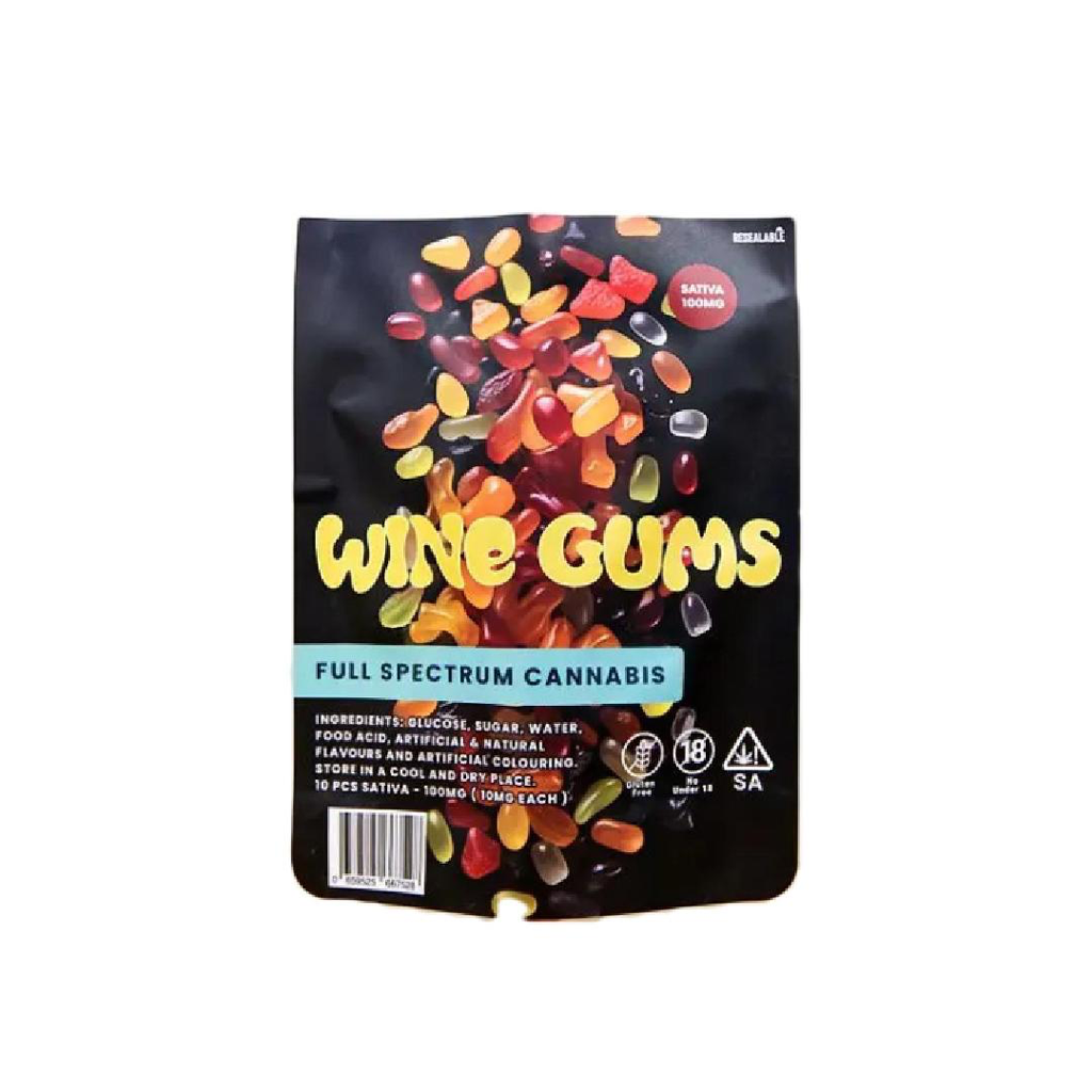Wine Gums 100mg (10x10mg THC) - Sativa