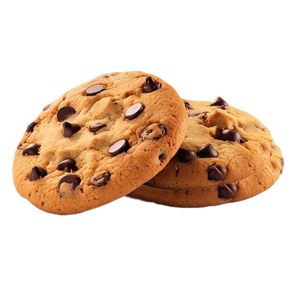 Choc Chip Cookies 3Pack - 50mg (3x16.6mg THC)
