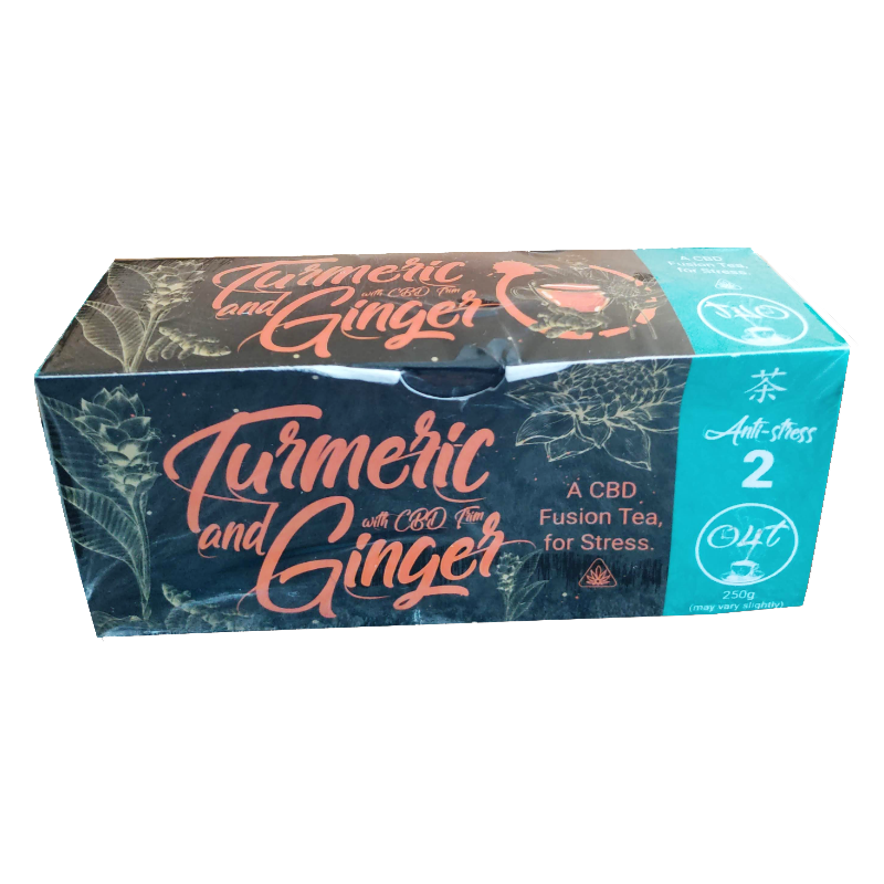 Time 4 Tea – Turmeric & Ginger Tea CBD