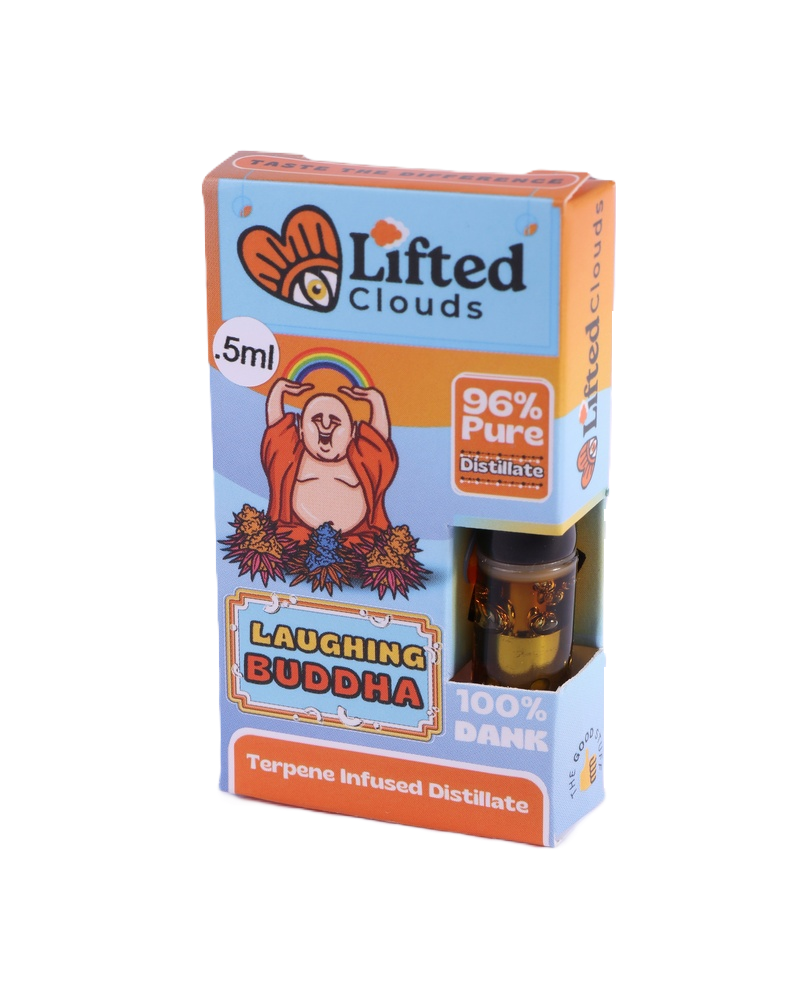 Distillate Cart Laughing Buddha (Sativa) - 0.5ml
