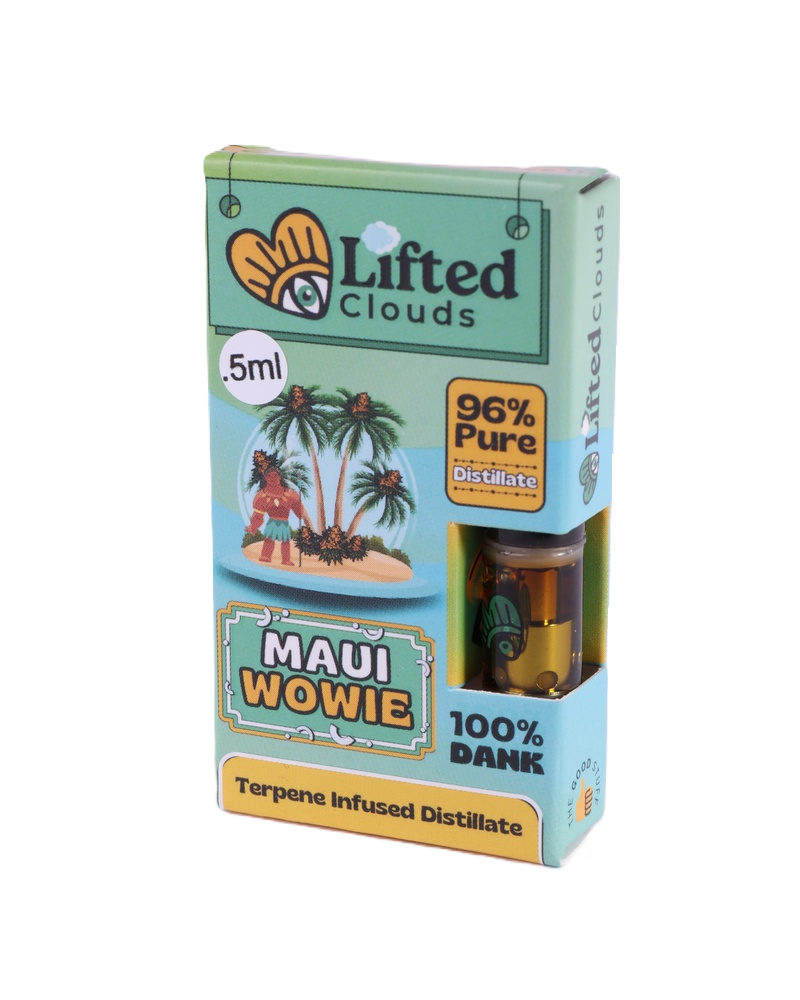 Distillate Cart Maui Wowie (Sativa) - 0.5ml
