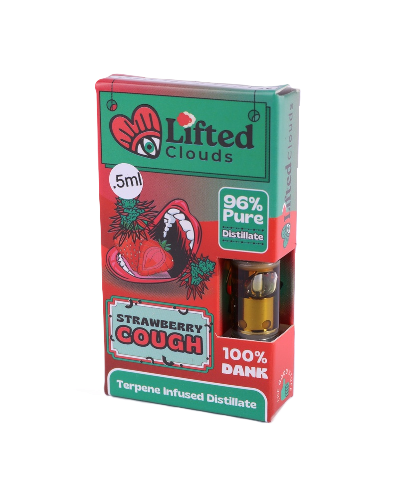 Distillate Cart Strawberry Cough (Sativa) - 0.5ml