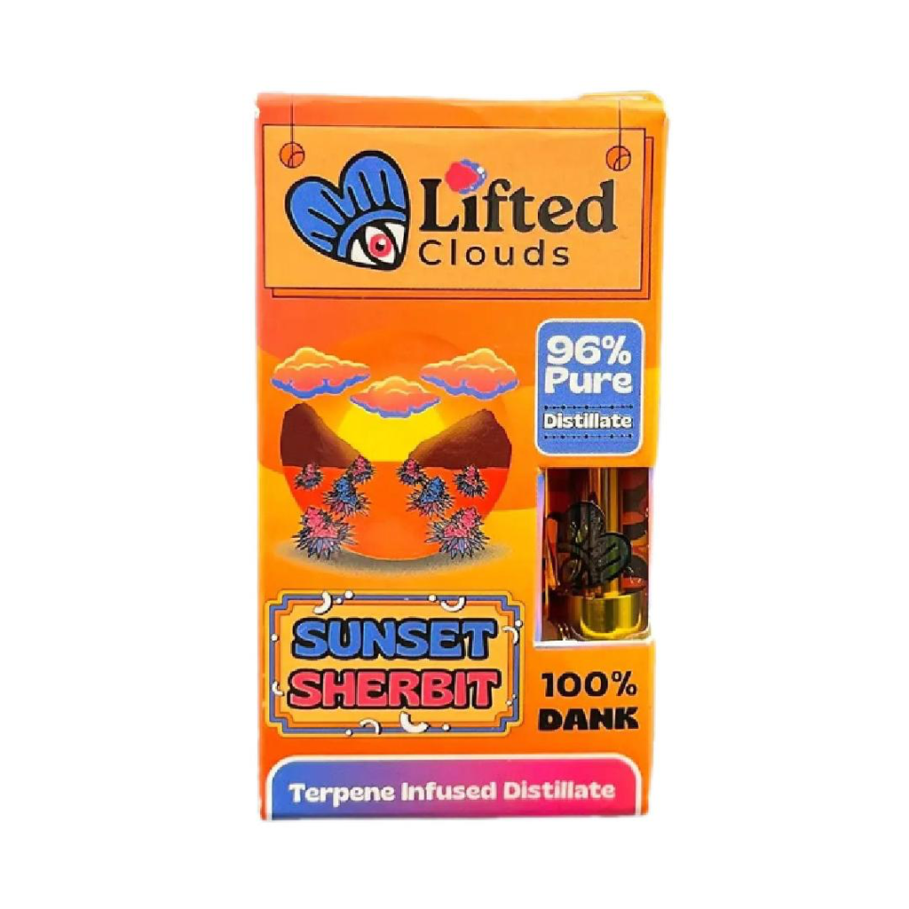 Distillate Cart Sunset Sherbit (Indica) - 1ml