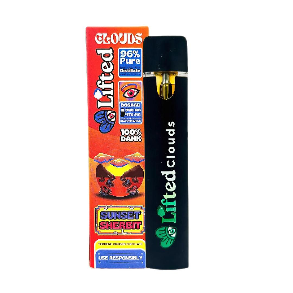 D9 Disposable Sunset Sherbit (Indica) - 1ml