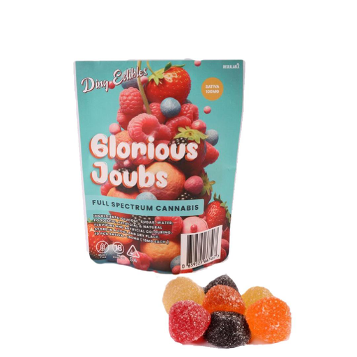 Glorious Joubs 100mg (10x10mg) – Sativa