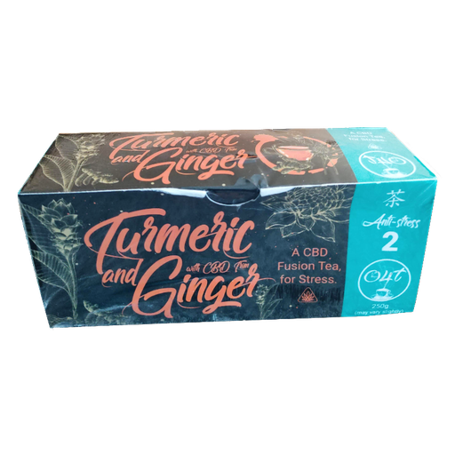 Time 4 Tea – Turmeric & Ginger Tea CBD