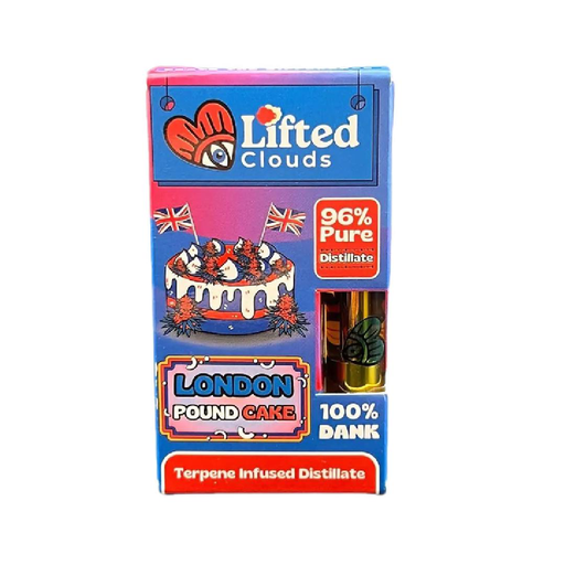 Distillate Cart London Pound Cake (Indica) - 1ml