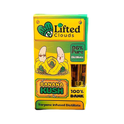 Distillate Cart Banana Kush (Hybrid) - 1ml