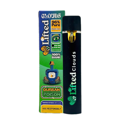 D9 Disposable Durban Poison (Sativa) - 1ml