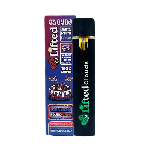 D9 Disposable London Pound Cake (Indica) - 1ml